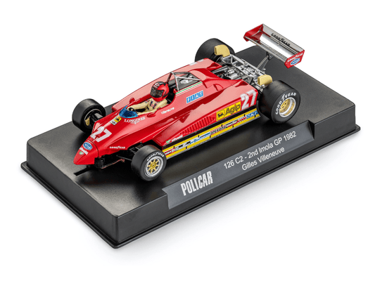 Policar | Ferrari 126C2 | 27 Gilles Villeneuve | PCAR09B-US | 1/32 Slot Car