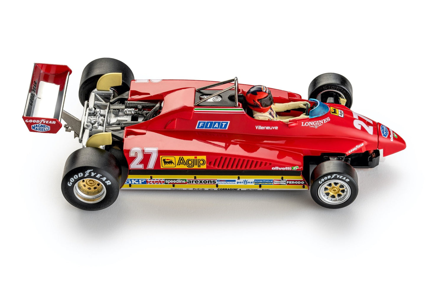 Policar | Ferrari 126C2 | 27 Gilles Villeneuve | PCAR09B-US | 1/32 Slot Car