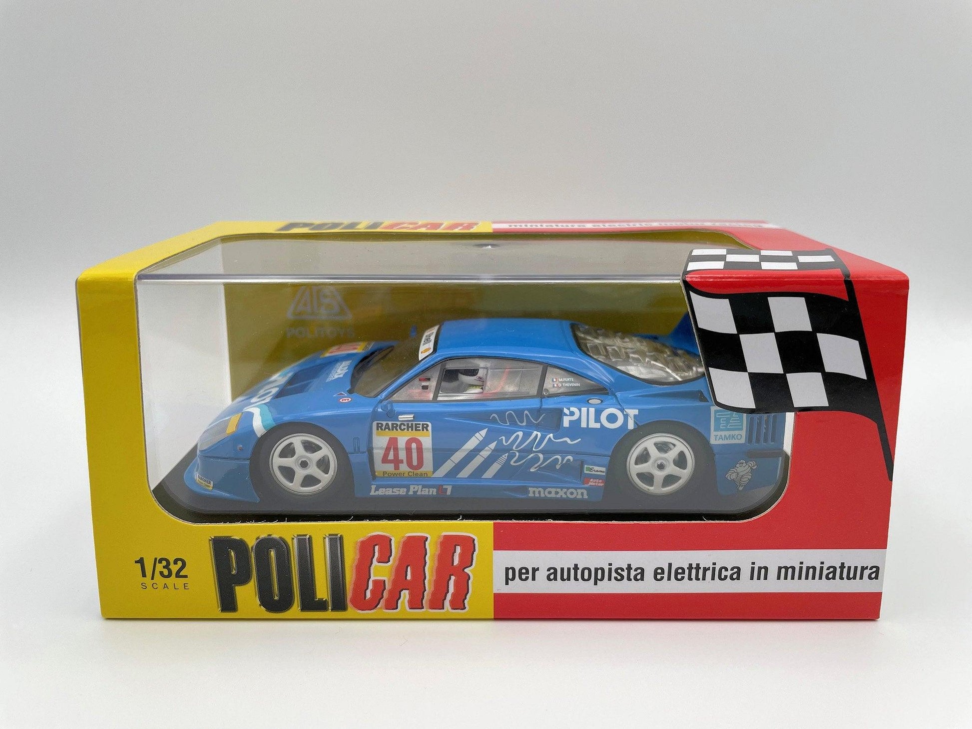 Policar - Ferrari F40 LM - #40 Pilot - Silverstone 1995 - PCAR03C