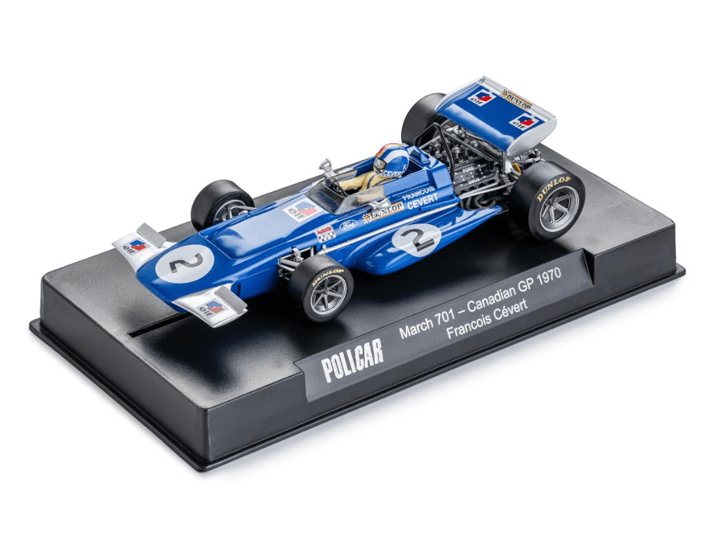 Policar | March 701 | 2 François Cevert | CAR04g | 1/32 Slot Car