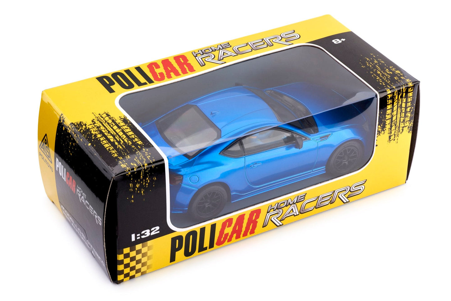 Policar | Subaru BRZ (ZC6) | Blue | Home Racers | CT01-blue | 1/32 Scale Slot Car