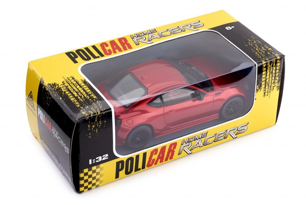 Policar | Subaru BRZ (ZC6) | Red | Home Racers | CT01-red | 1/32 Scale Slot Car