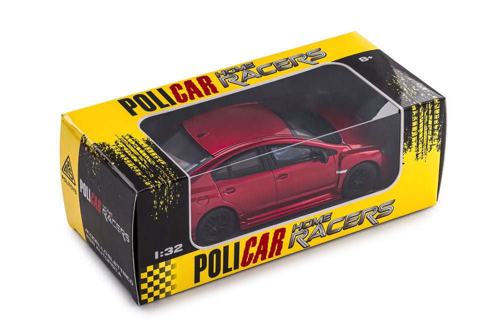 Policar | Subaru WRX STI (VA) | Red | Home Racers | CT02-red | 1/32 Scale Slot Car
