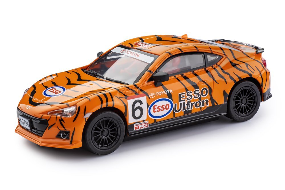 Policar | Toyota GT86 (ZN6) | 6 Esso Ultron Tiger | Home Racers | CT01b | 1/32 Scale Slot Car