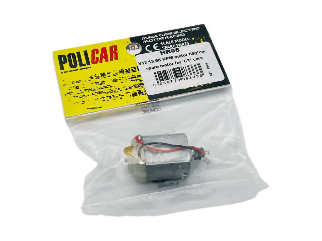 Policar | V12 Motor for Home Racers - 13,600 RPM - 60g/cm | Short Can FC - 130 | HR08