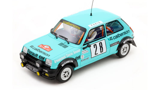 Avant Slot | Renault 5 Alpine | #28 Renault Elf Calberson | Exclusive Series | WRC002 | 1/32 Scale Slot Car