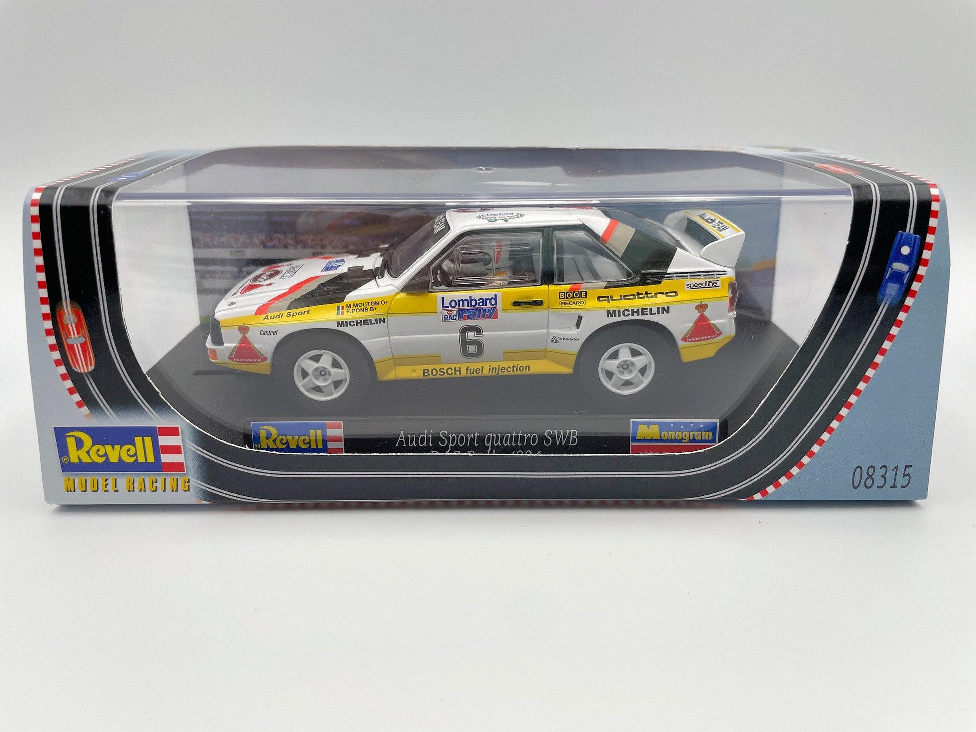 Revell - Audi Sport Quattro SWB - #6 Audi Team - WRC 1984 - 08315