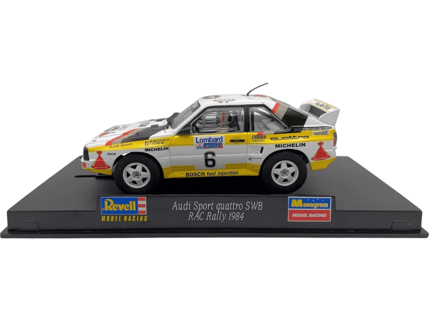 Revell-Monogram | Audi Sport Quattro S1 | 6 Audi Sport | 08315 | 1/32 Scale Slot Car