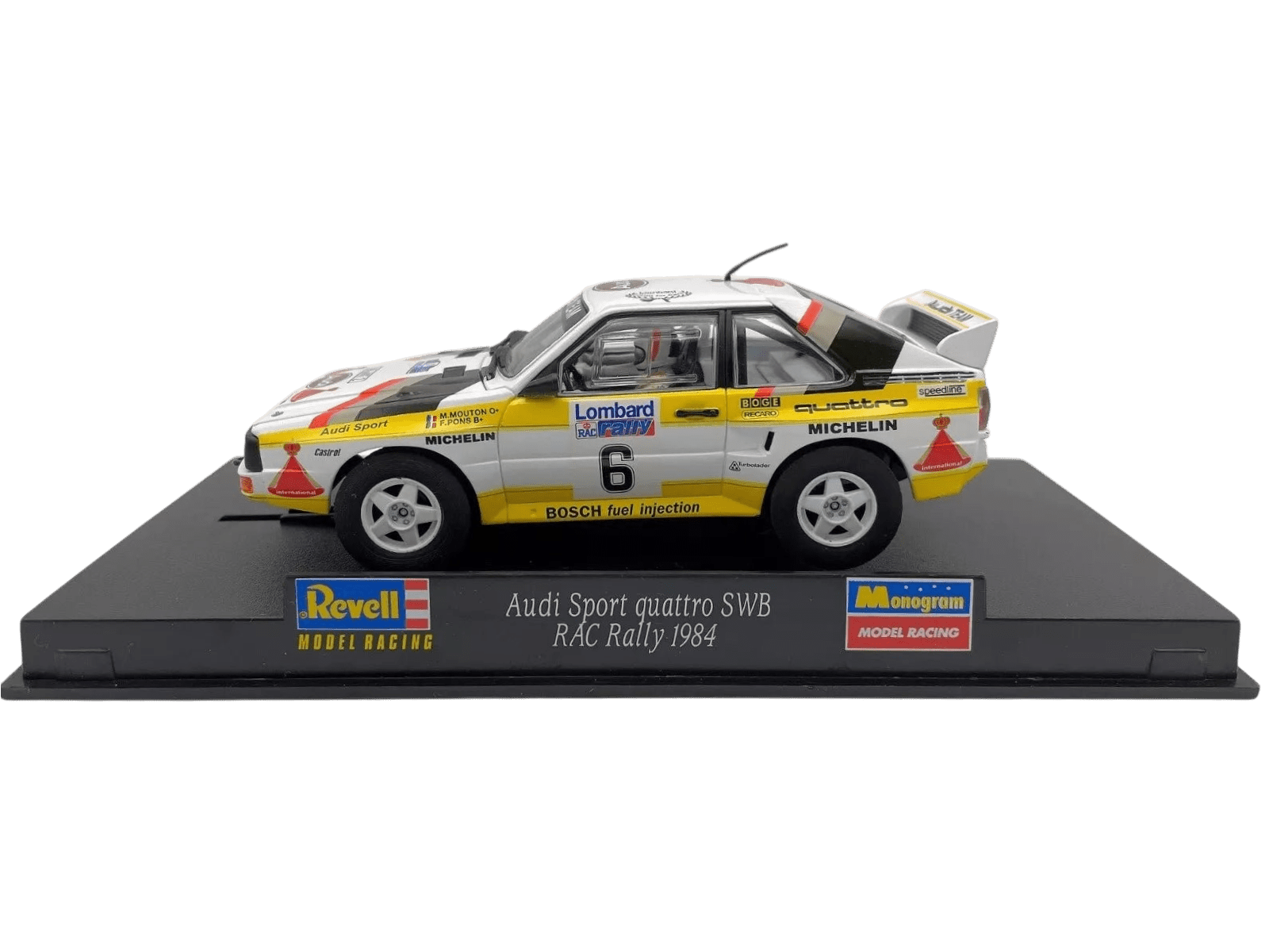 Revell-Monogram | Audi Sport Quattro S1 | 6 Audi Sport | 08315 | 1/32 Scale Slot Car
