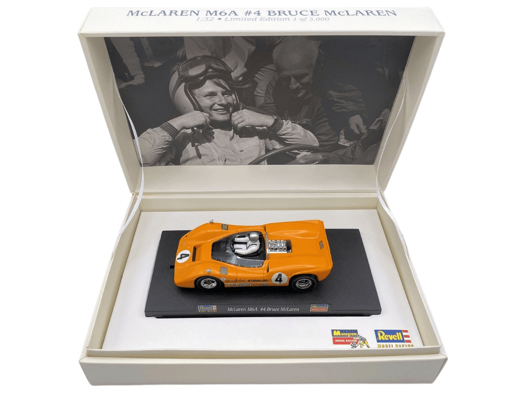 Revell-Monogram | McLaren M6A | 4 Bruce McLaren | 85-4837 | 1/32 Scale Slot Car