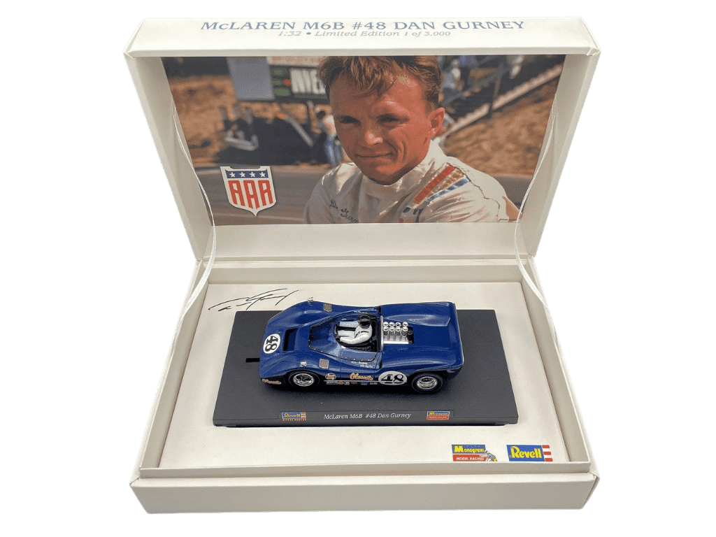 Revell-Monogram | McLaren M6B | 48 Dan Gurney | 85-4840 | 1/32 Scale Slot Car