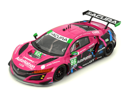 Scaleauto | Acura NSX GT3 | 86 Meyer Shank | R Series | SC - 6348R | 1/32 Slot Car