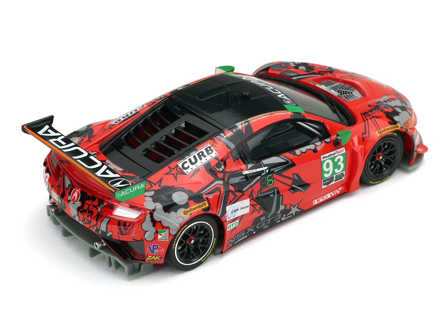 Scaleauto | Acura NSX GT3 | 93 Meyer Shank | R Series | SC - 6346R | 1/32 Slot Car