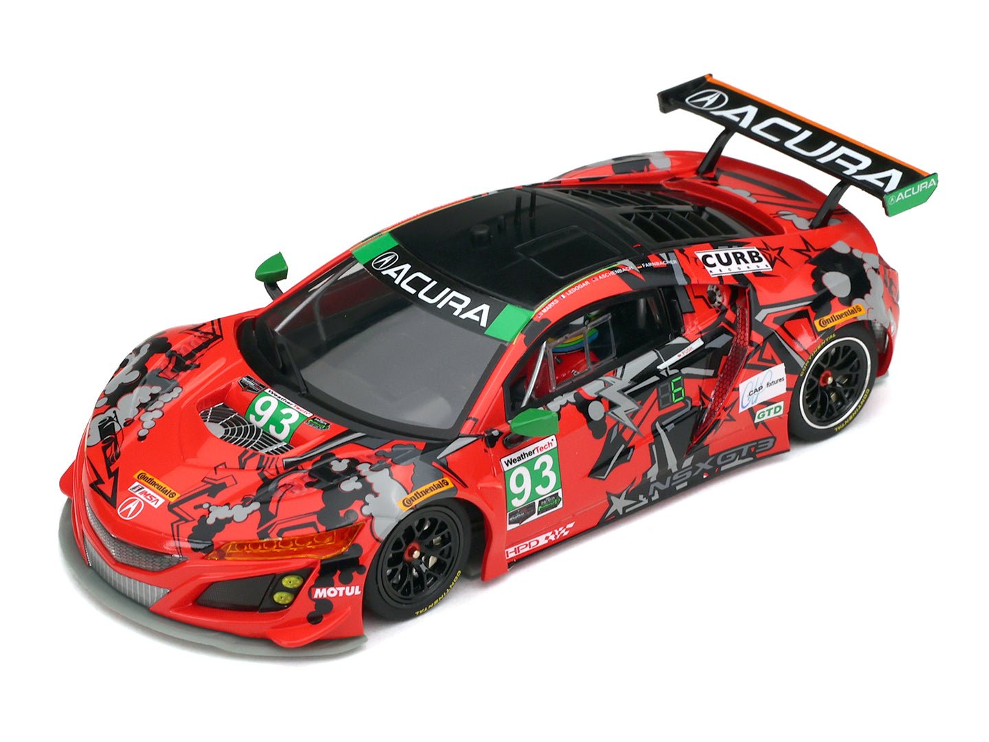 Scaleauto | Acura NSX GT3 | 93 Meyer Shank | R Series | SC - 6346R | 1/32 Slot Car