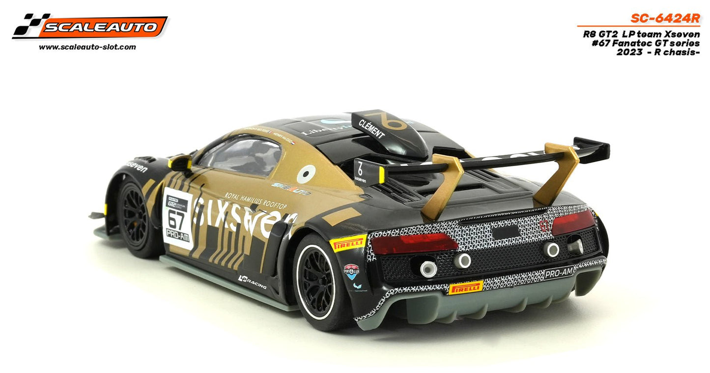 Scaleauto | Audi R8 LMS GT2 | 67 LP Racing | R Series | SC - 6424R | 1/32 Slot Car