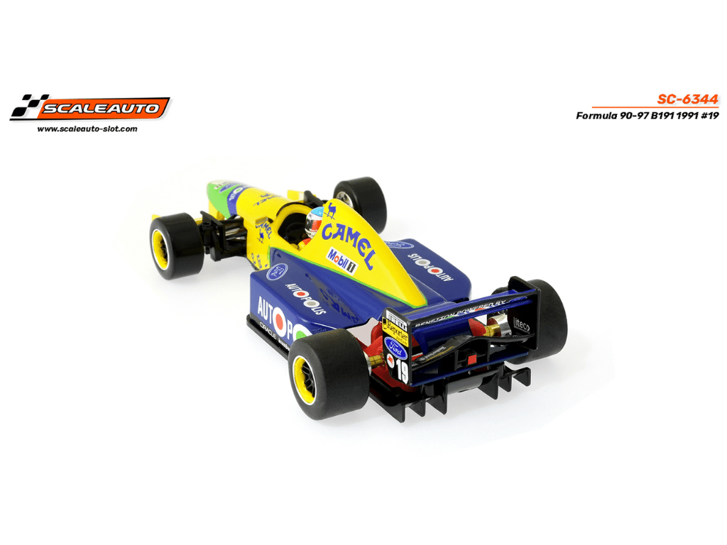 Scaleauto | Benetton B191 | #19 Michael Schumacher - Formula 1 1991 | Formula 90/97 Series| SC - 6344