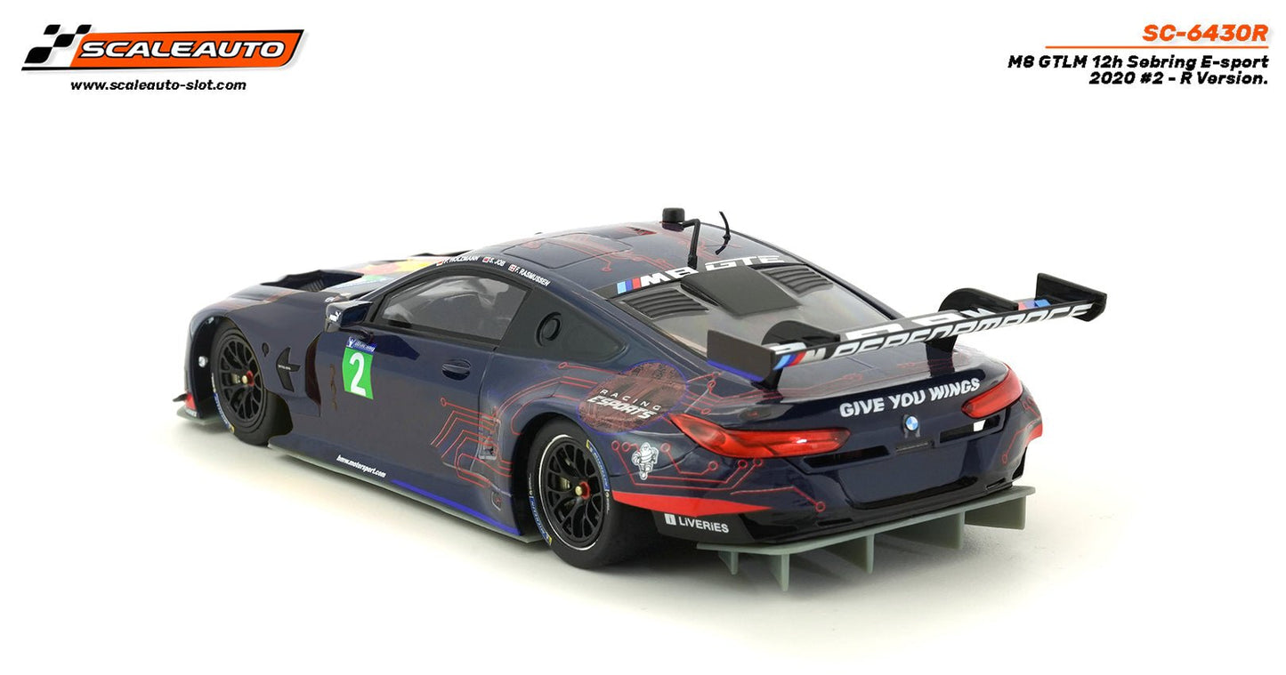 Scaleauto | BMW M8 GTE | 2 E - Sports | R Series | SC - 6430R | 1/32 Slot Car