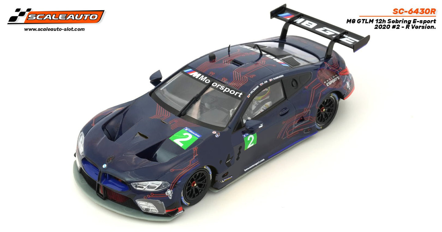 Scaleauto | BMW M8 GTE | 2 E - Sports | R Series | SC - 6430R | 1/32 Slot Car