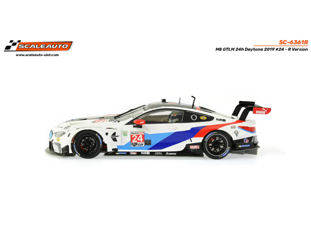 Scaleauto - BMW M8 GTE - #24 BMW Team RLL - Daytona 2019 - R Series - SC - 6361R