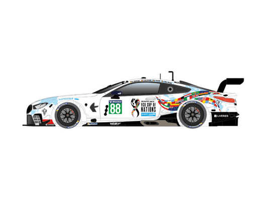 Scaleauto | BMW M8 GTE | #88 Cup of Nations - SIM 120 Cup 2020 | Home Series | PRE - ORDER - SC - 6431