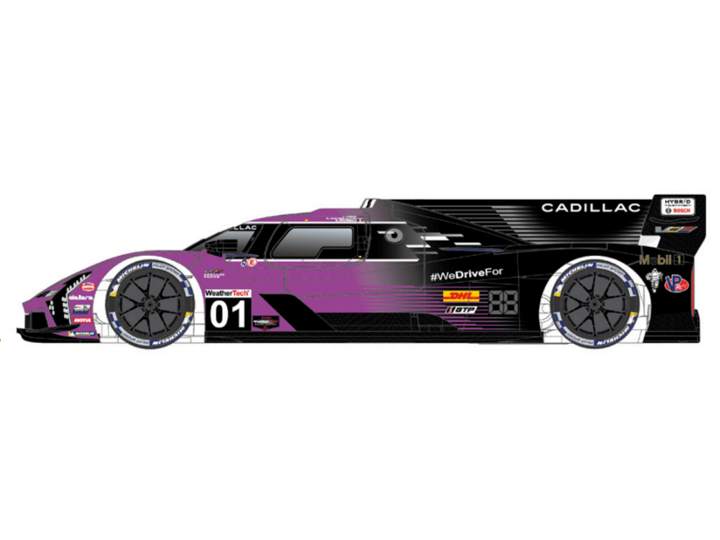 Scaleauto | Cadillac V - Series.R | #01 Cadillac Racing - IMSA 2024 | PRO Series | PRE - ORDER - SC - 6413