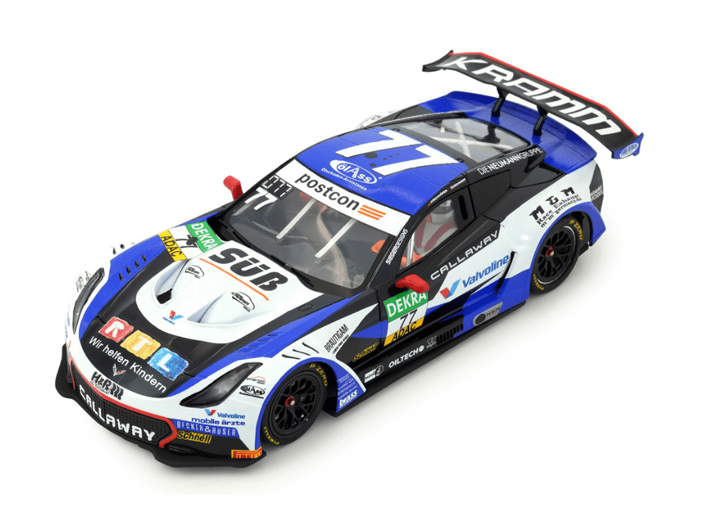 Scaleauto | Callaway Corvette C7 GT3 - R | 77 Callaway Competition | Home Series | SC - 6360 | 1/32 Slot Car