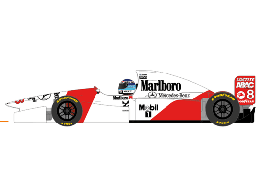Scaleauto | McLaren MP4/10 | 8 Mika Häkkinen - Formula 1 1995 | Formula 90/97 Series | SC - 6343
