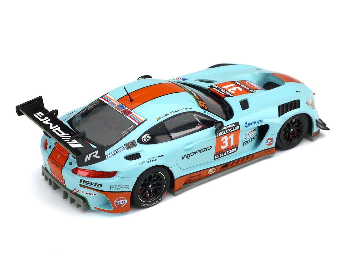 Scaleauto | Mercedes - AMG GT3 | 31 ROFGO Gulf | R Series | SC - 6355R | 1/32 Slot Car