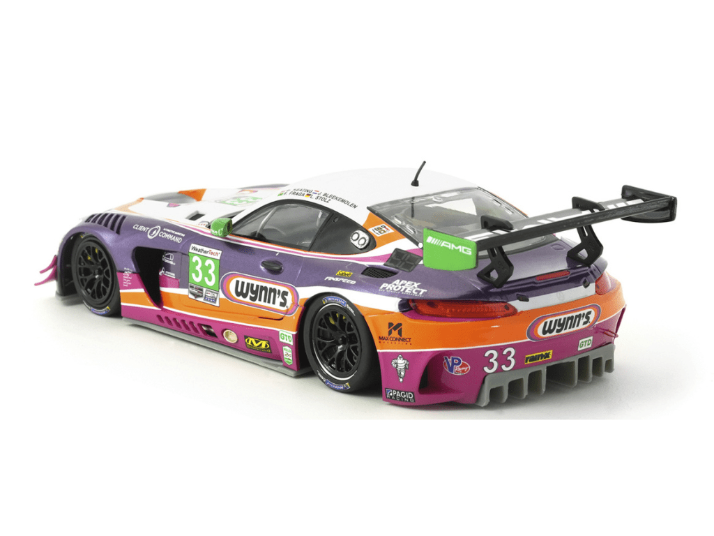 Scaleauto | Mercedes - AMG GT3 | 33 Wynn’s | R Series | SC - 6356R | 1/32 Scale Slot Car