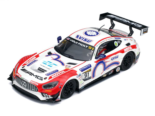 Scaleauto | Mercedes - AMG GT3 Evo | 91 Craft - Bamboo | Home Series | SC - 6357 | 1/32 Slot Car