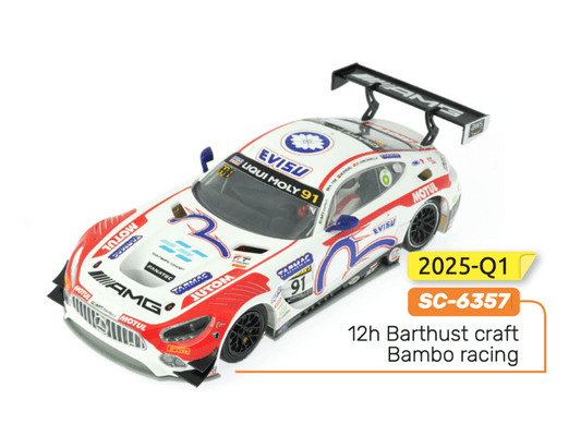 Scaleauto | Mercedes - AMG GT3 Evo | #91 Craft - Bamboo Racing - GT Challenge 2022 | Home Series | PRE - ORDER - SC - 6357