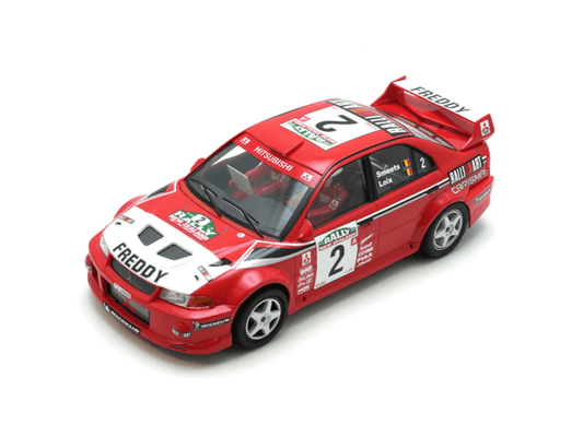 Scaleauto | Mitsubishi Carisma GT Evo VI | 2 Marlboro Ralliart | R 4WD Series | SC-6372R | 1/32 Scale Slot Car
