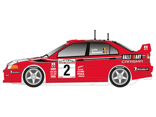 Scaleauto | Mitsubishi Carisma GT Evo VI | 2 Marlboro - WRC 1999 | R 4WD Series | SC - 6372R
