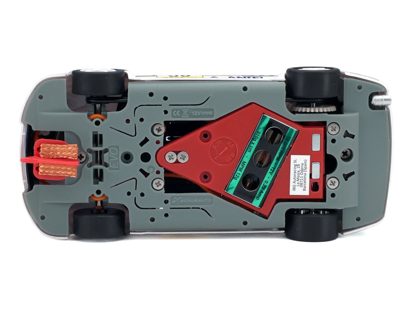 Scaleauto | Mitsubishi Lancer Evo V | 30 Ancap | R 4WD Series | SC - 6367R | 1/32 Slot Car