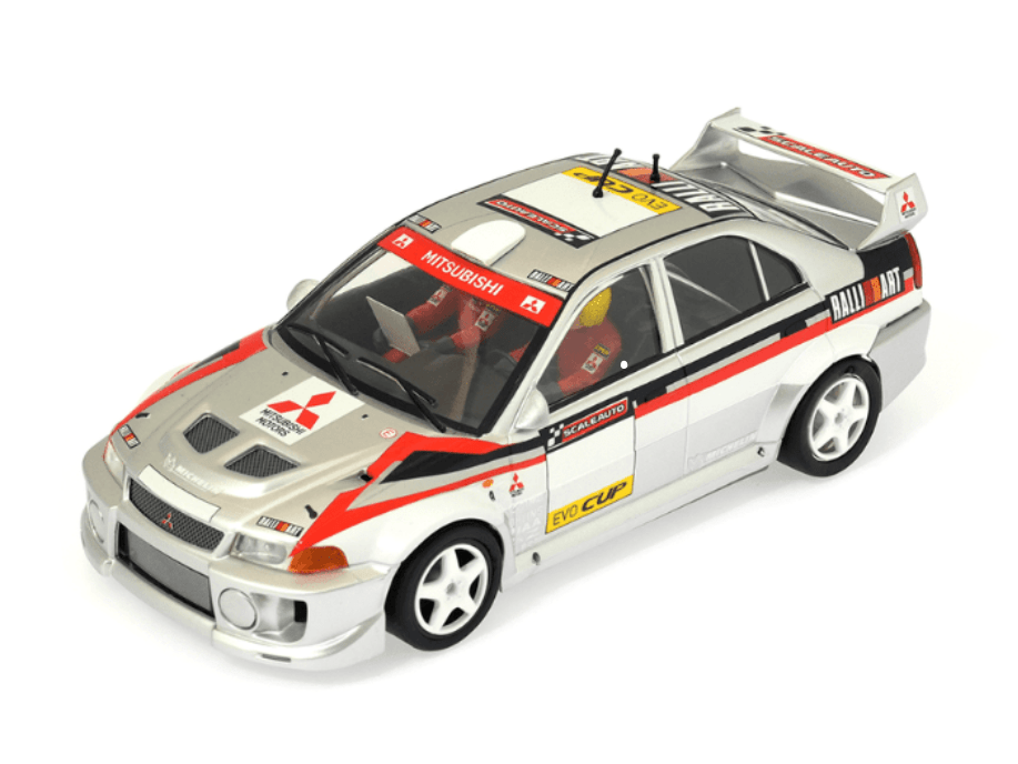 Scaleauto | Mitsubishi Lancer Evo V | Evo Cup - Grey | R 4WD Series | SC - 6318B