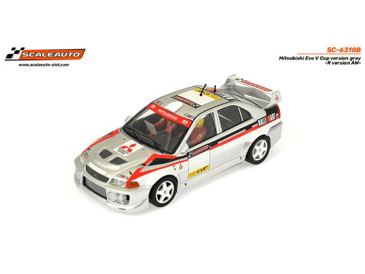 Scaleauto | Mitsubishi Lancer Evo V | Evo Cup - Grey | R 4WD Series | SC - 6318B