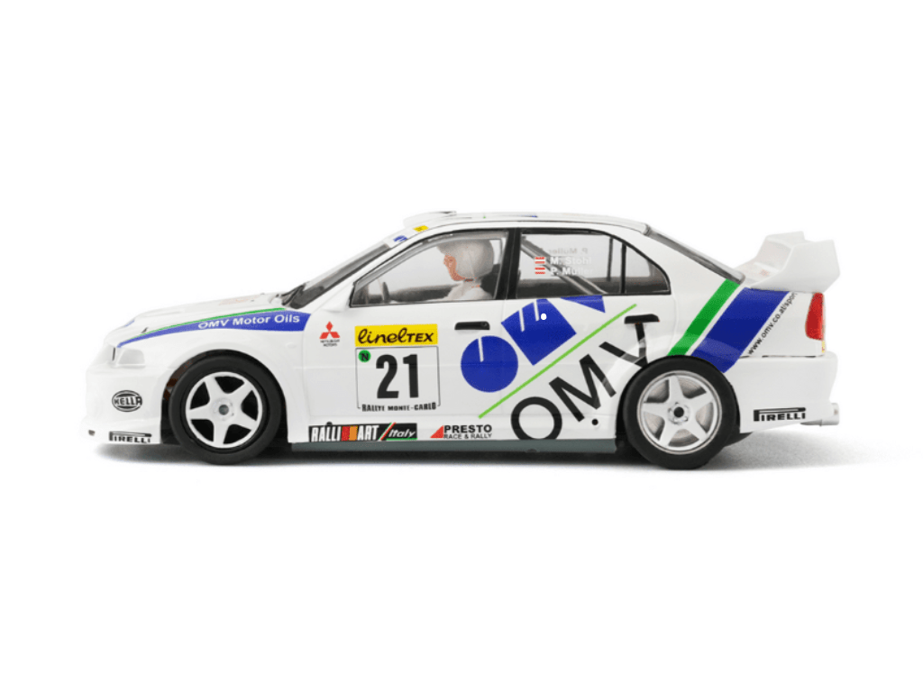 Scaleauto | Mitsubishi Lancer Evo VI | 21 OMV - WRC 2000 | R 4WD Series | SC - 6370R