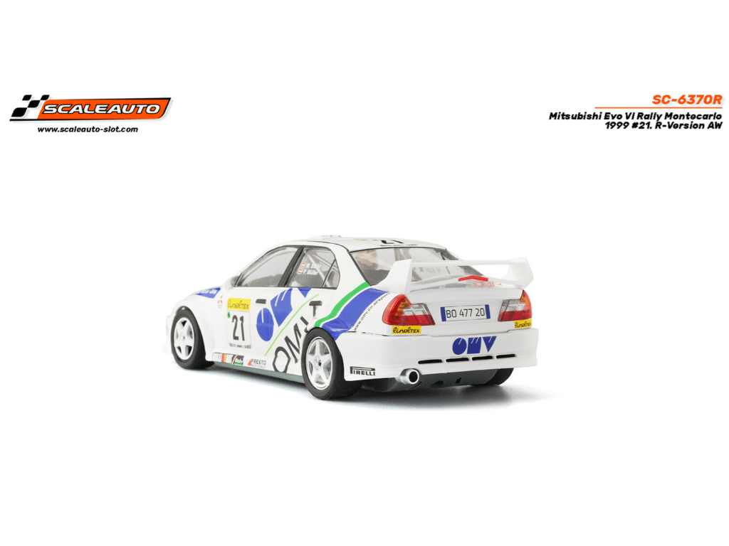 Scaleauto | Mitsubishi Lancer Evo VI | 21 OMV - WRC 2000 | R 4WD Series | SC - 6370R
