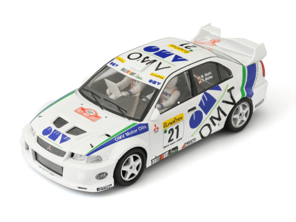 Scaleauto | Mitsubishi Lancer Evo VI | 21 OMV - WRC 2000 | R 4WD Series | SC - 6370R