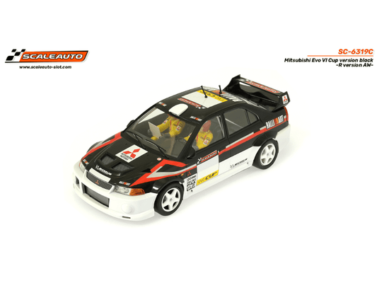 Scaleauto | Mitsubishi Lancer Evo VI | Evo Cup - Black | R 4WD Series | SC - 6319C