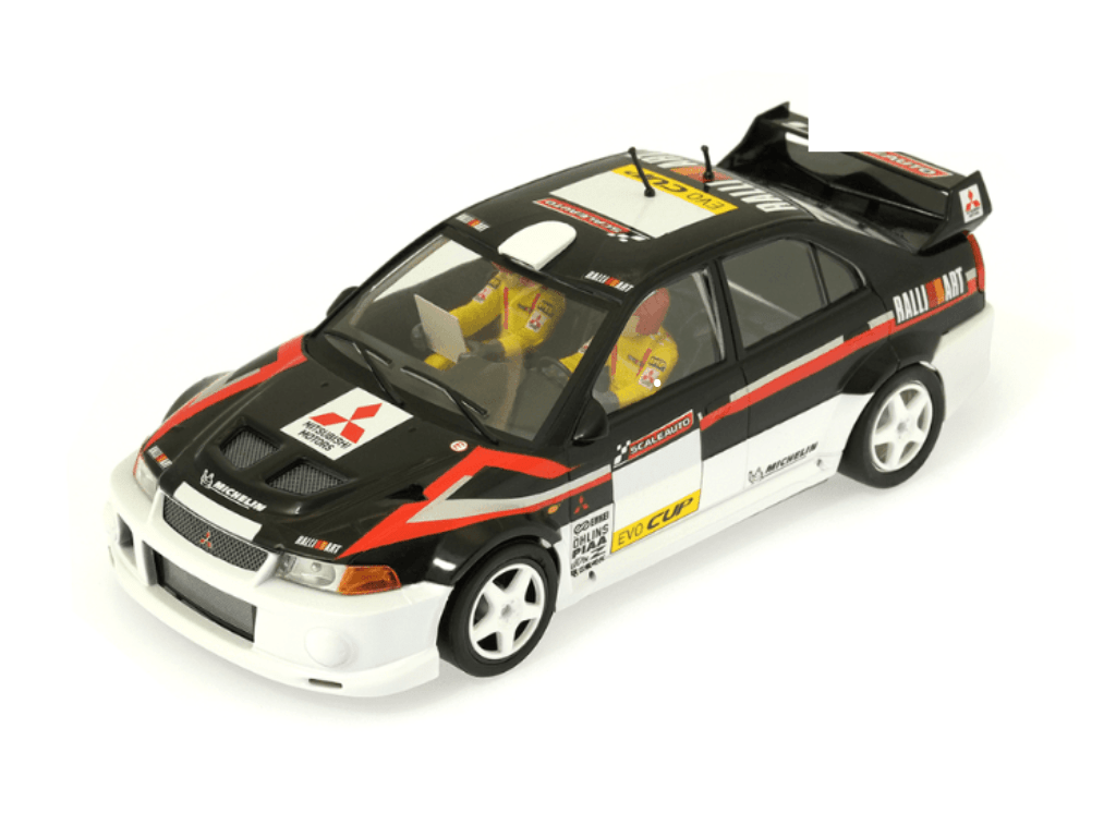 Scaleauto | Mitsubishi Lancer Evo VI | Evo Cup - Black | R 4WD Series | SC - 6319C