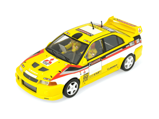 Scaleauto | Mitsubishi Lancer Evo VI | Evo Cup - Yellow | R 4WD Series | SC - 6319A