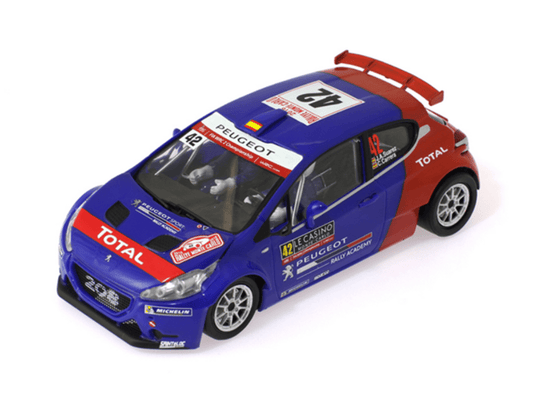 Scaleauto - Peugeot 208 T16 - #42 Total - WRC2 2016 - R Series - SC - 6214R