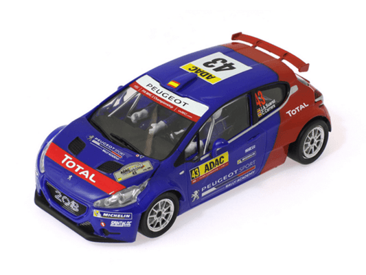 Scaleauto | Peugeot 208 T16 | 43 Total - WRC2 2016 | R 4WD Series | SC - 6216R