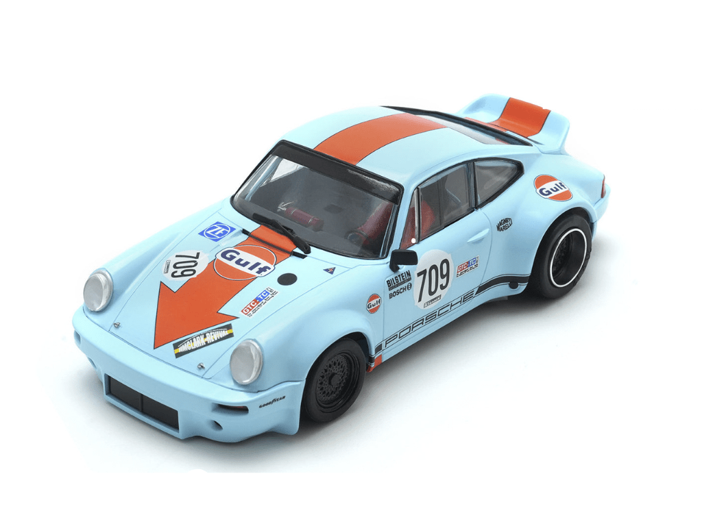 Scaleauto | Porsche 911 Carrera RSR 2.8 | 709 Gulf - Historical Racing | R Series | SC - 6123R