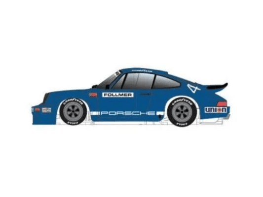 Scaleauto | Porsche 911 Carrera RSR 3.0 | IROC #4 George Follmer | R Series | SC-6393R | 1/32 Scale Slot Car