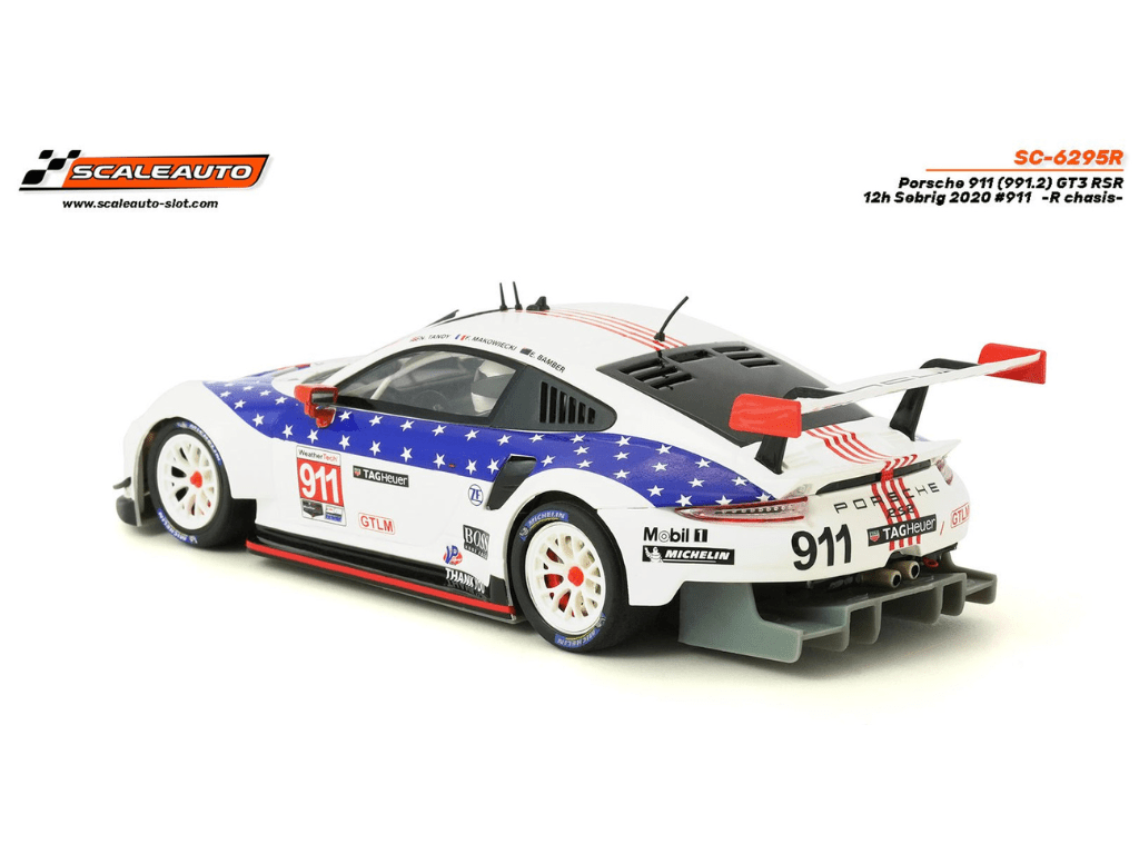 Scaleauto | Porsche 911 RSR - 19 | 911 Porsche GT | R Series | SC - 6295R | 1/32 Slot Car