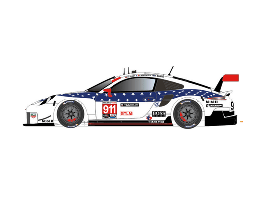 Scaleauto | Porsche 911 RSR - 19 | #911 Porsche GT Team - Sebring 2020 | R Series | PRE - ORDER - SC - 6295R
