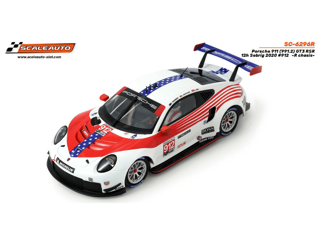 Scaleauto | Porsche 911 RSR - 19 | 912 Porsche GT | R Series | SC - 6296R | 1/32 Slot Car