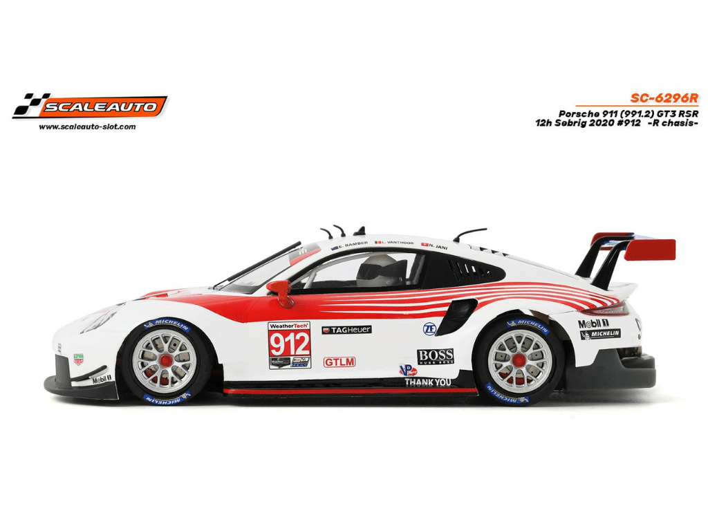 Scaleauto | Porsche 911 RSR - 19 | 912 Porsche GT | R Series | SC - 6296R | 1/32 Slot Car